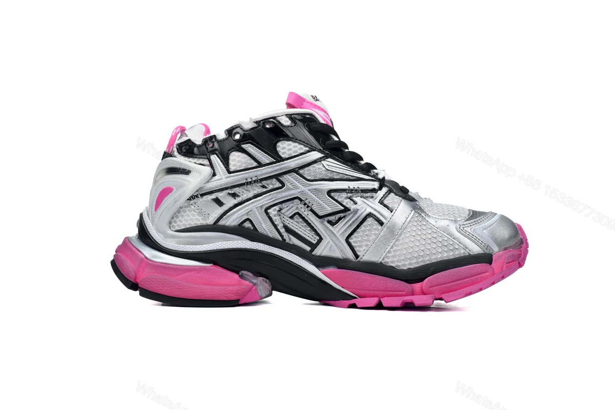 View 5 of Balenciaga Runner Silver Red 677402 W3RB2 9155