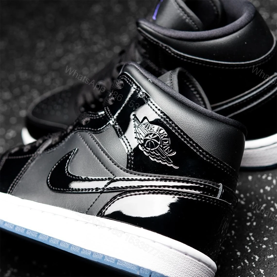 FIRST COPY AIR JORDANS RETRO 1 PATENT SPACE JAM — view 1