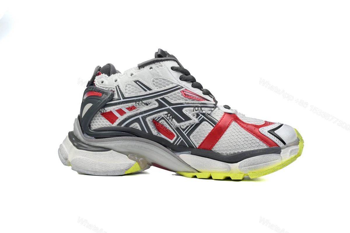 View 5 of Balenciaga Runner White Black and Red 677402 W3RB2 9167