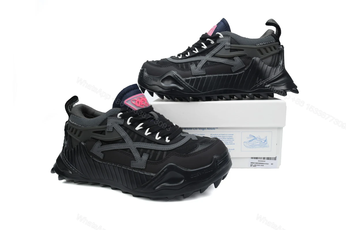 View 2 of OFF-WHITE Out Of Black Glossy Surface OMIA139S 2080004 531010