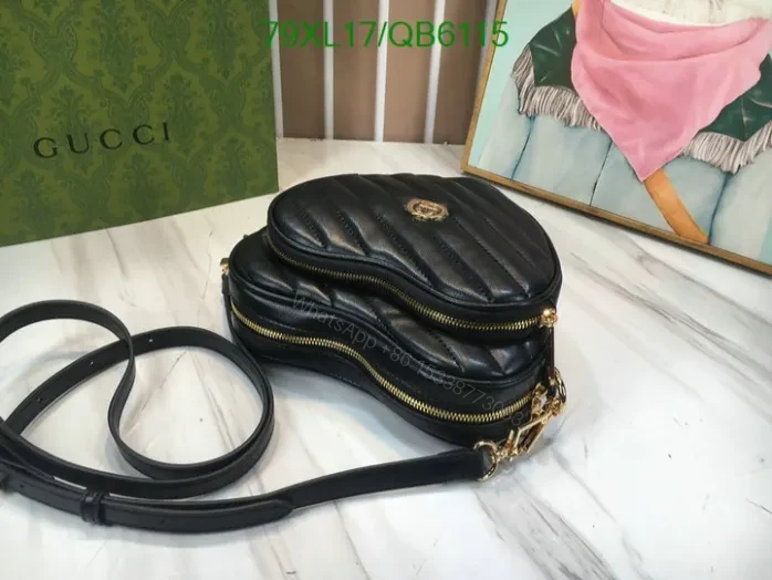 View 9 of Gucci Replica Red Heart Mini Bag QB61154