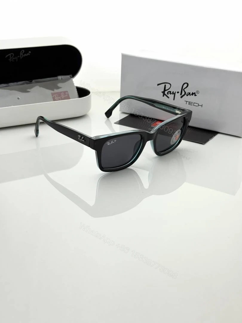 View 5 of First Copy RayBan 7701 Blue Tone Sunglasses