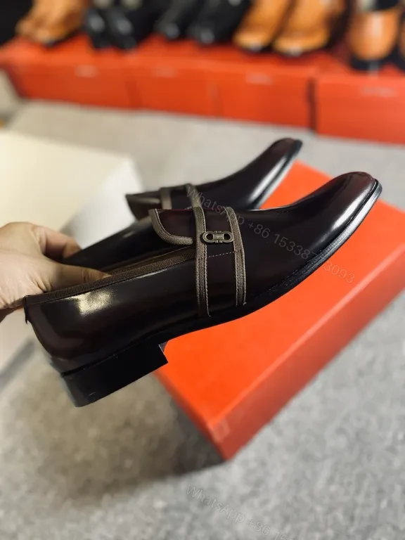 View 3 of Polished Patent Leather Loafers â€” Signature Hardware, All-Day Comfort