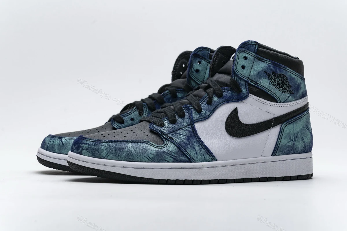 View 8 of Air Jordan 1 Retro High Tie Dye (W) CD0461-100