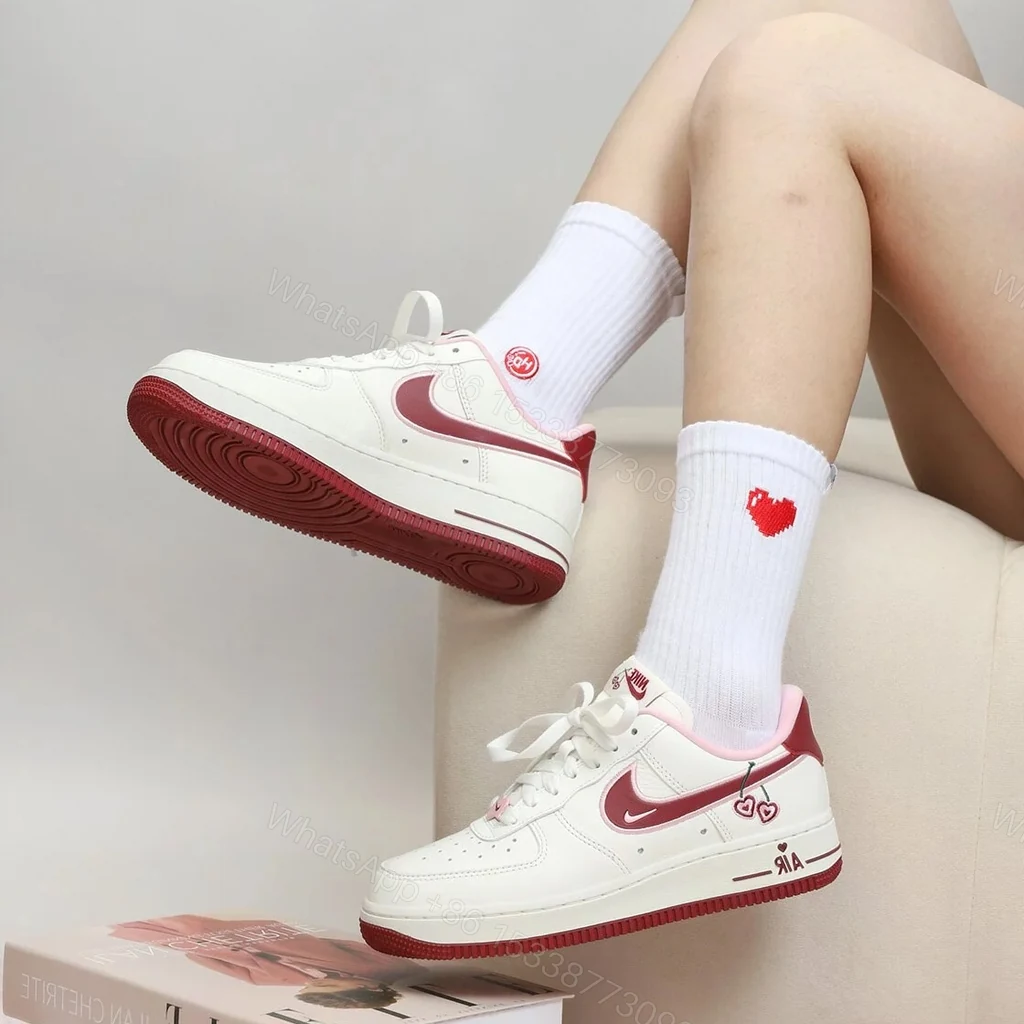 View 2 of First Copy Nike Air Force 1 Low “Valentine’s” – Premium Imported Love Edition Sneakers