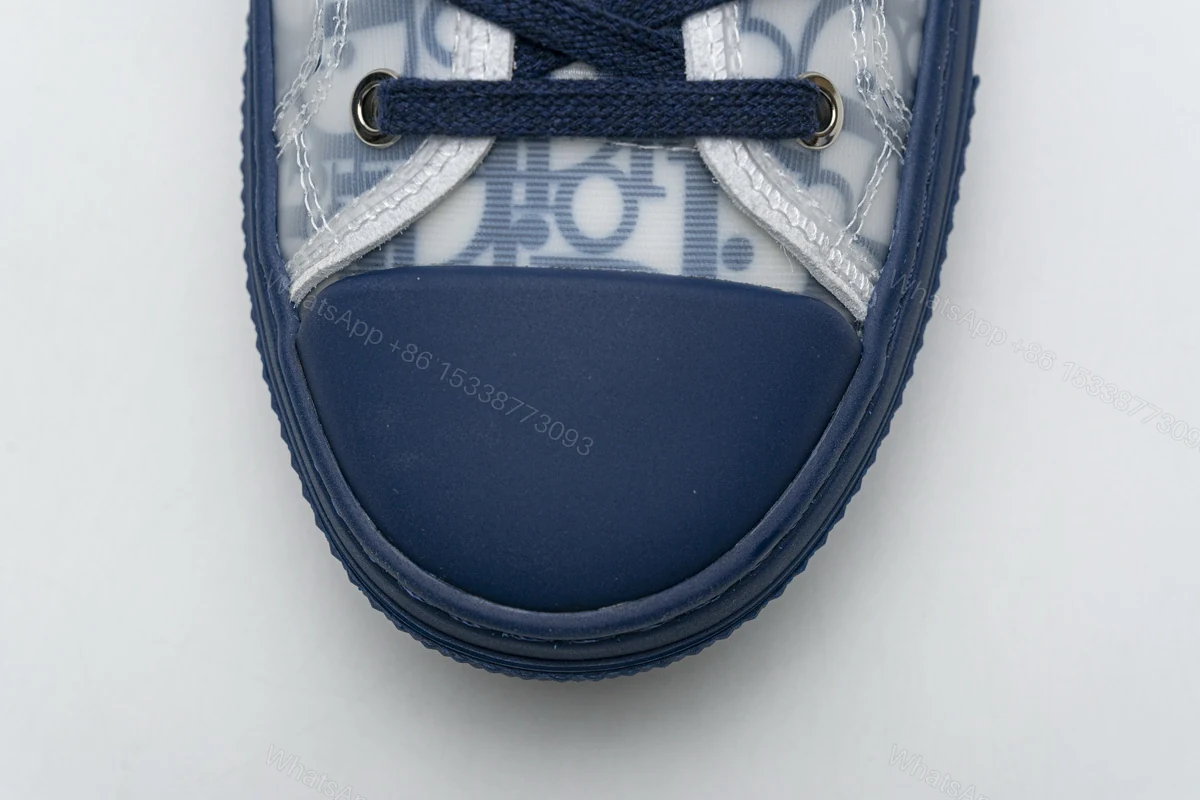View 7 of Dior B23 HT Oblique Transparency LOW T00962H565 White Blue