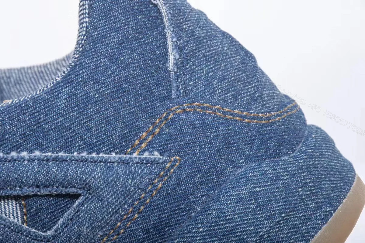 View 6 of Air Jordan 4 Retro Levis Blue Reps