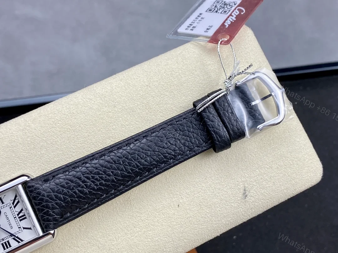 View 8 of Cartier Tank Must Extra Large Automatic Stainless Steel Silver WSTA0040