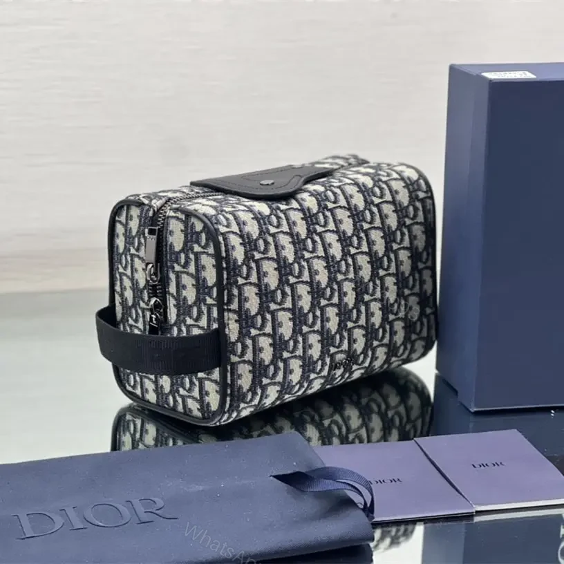 View 5 of 高仿Dior*Lingot系列2ADH27E印花面料化妝收納包免檢版