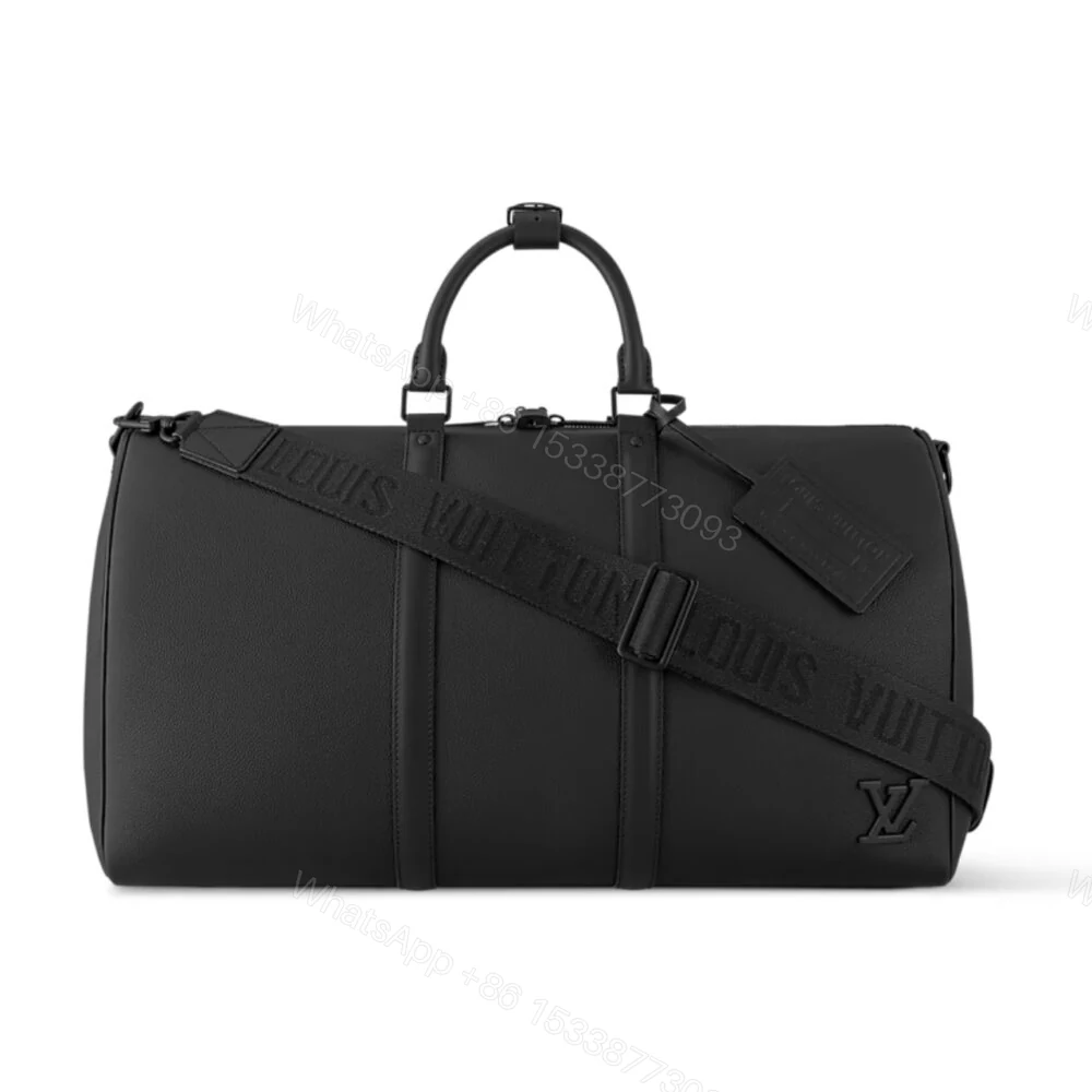 Louis Vuitton Keepall Bandoulière 50 Black M21420 — view 1