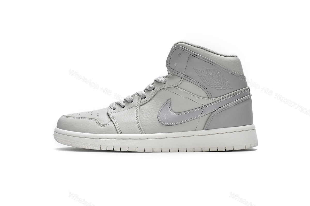 View 10 of Air Jordan 1 Mid Light Bone 852542-003