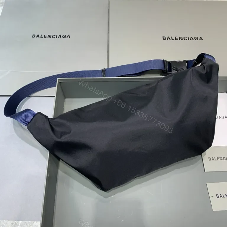 View 2 of Balenciaga Bold Logo Belt Bag â€” Compact, Weatherproof Streetwear