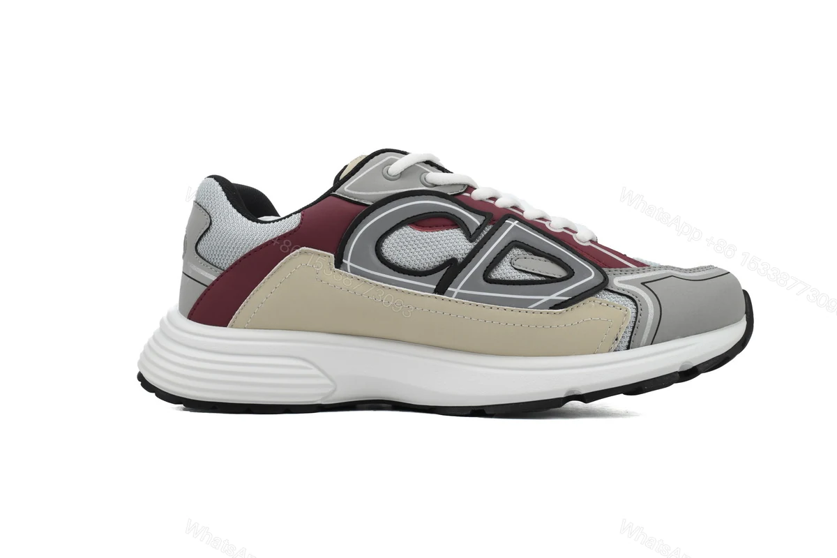 View 5 of Dior 'B30' Sneakers Grey Apricot 3SN279ZMA-16141