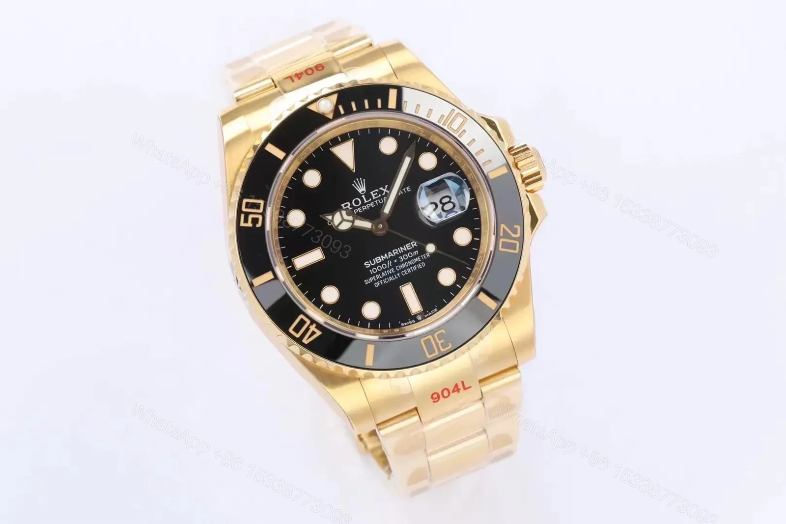 View 4 of Rolex Submariner Date 41 Yellow Gold Black 126618LN-0002