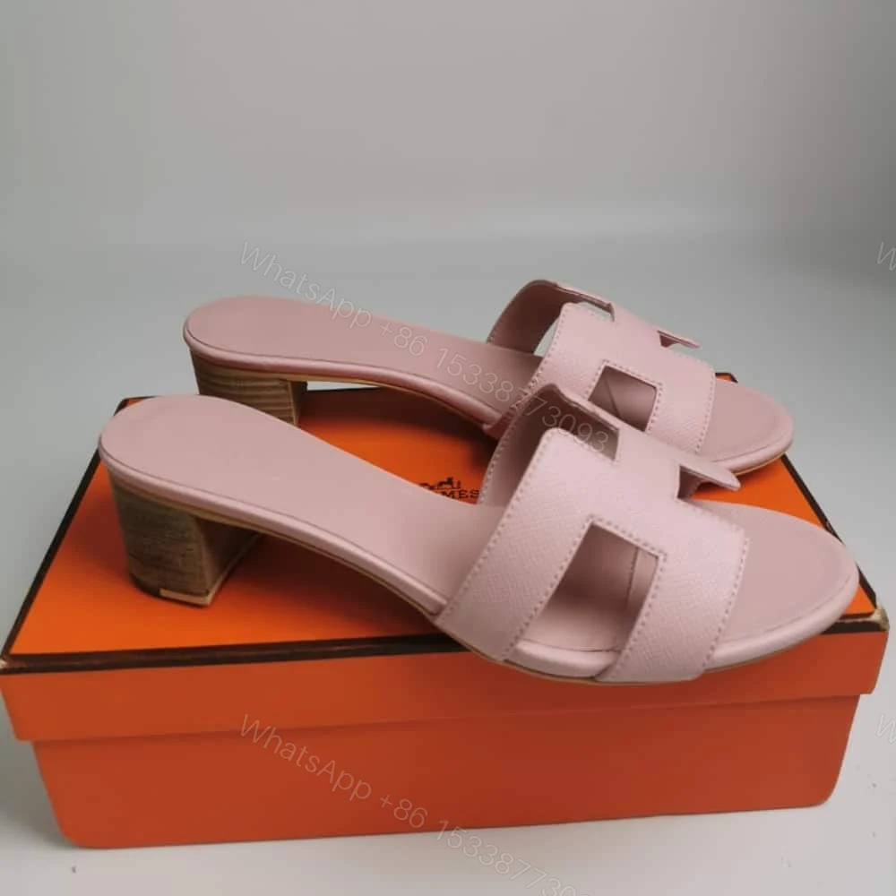 View 3 of Hermes Oasis Sandals Rose Pale H151215Z VR360