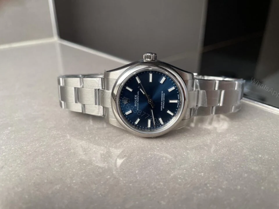 View 4 of EWF Factory 1:1 Rolex Oyster Perpetual 31mm 277200 Best Edition BLUE Dial