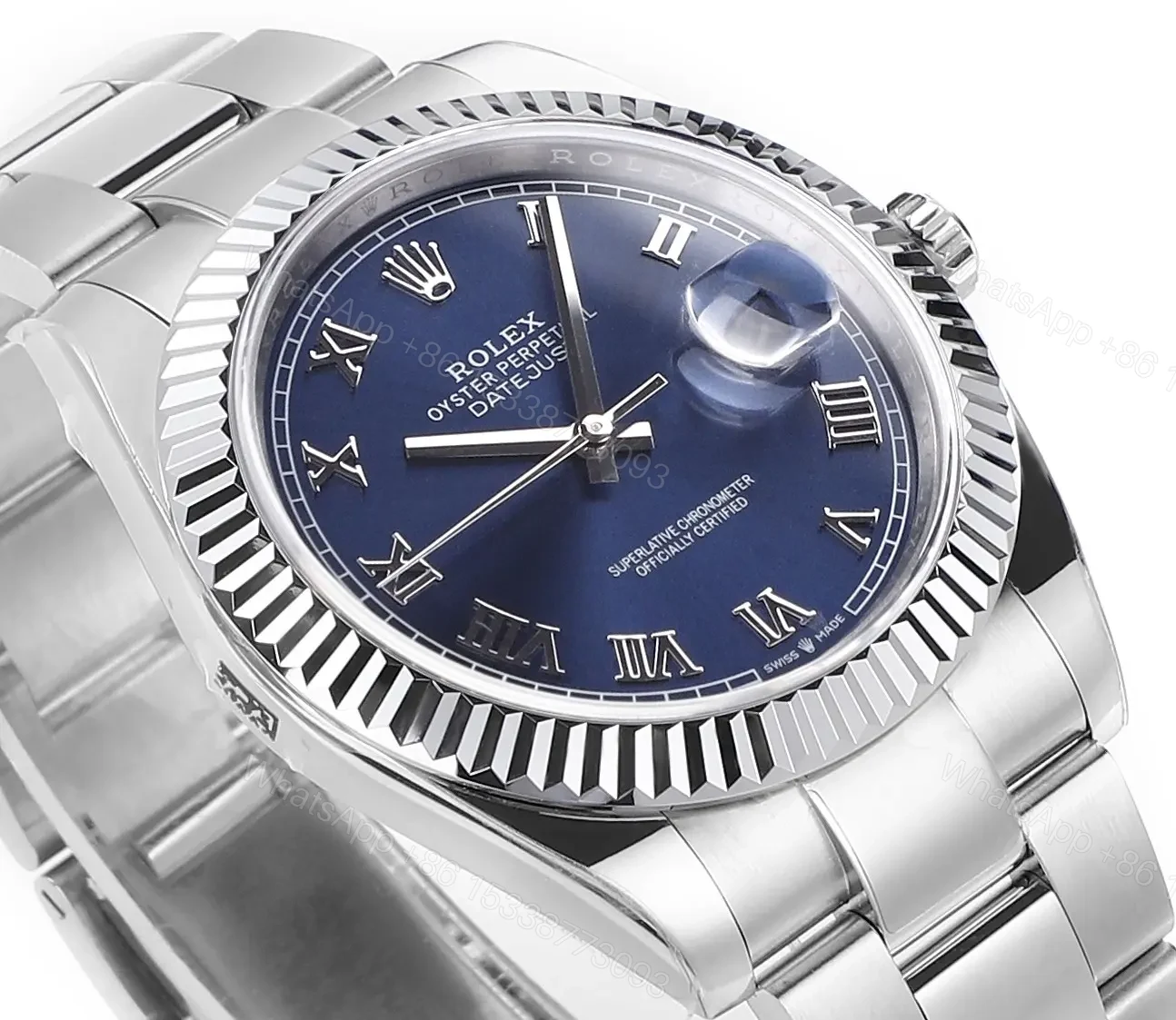 View 5 of VS Factory Clean Factory DDF Blue Datejust 41mm Steel Watch