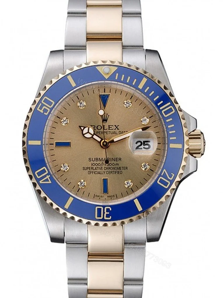 Replica Rolex Submariner Gold Dial rl55 — view 1