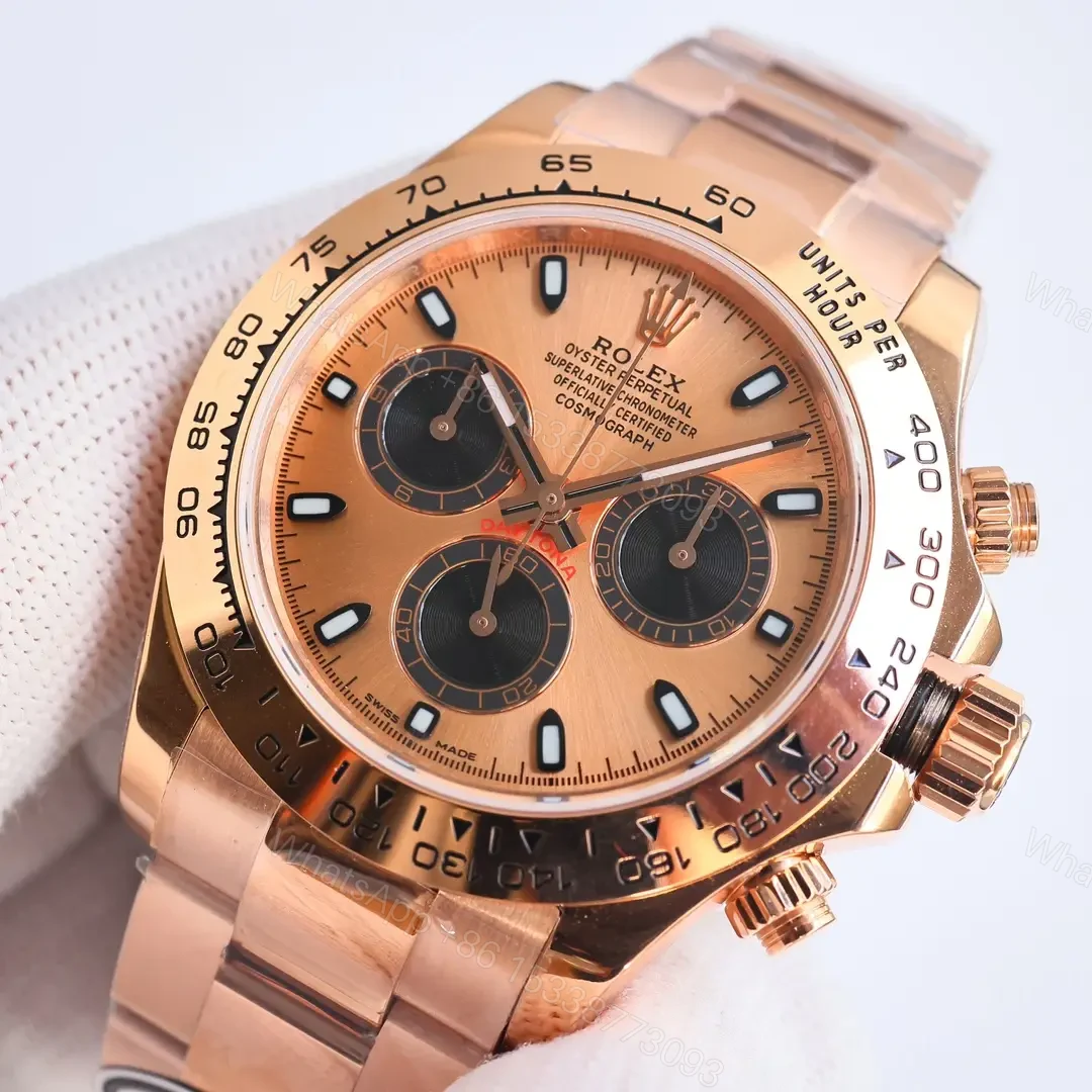 View 9 of Rolex Cosmograph Daytona Everose Sundust – Black Oyster 126505-0003