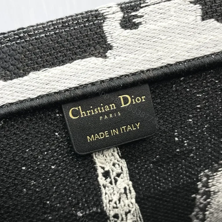 View 9 of Bold Icon Dior Tote: Luxury Graphic, Top-Handle Bag