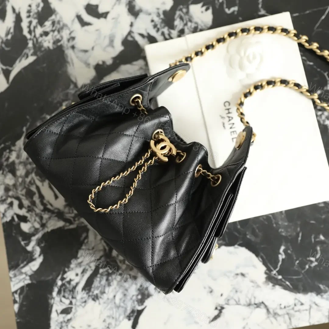 View 26 of 高仿Chanel*26C系列AS5631小牛皮腋下單肩包Mini黑色免檢版