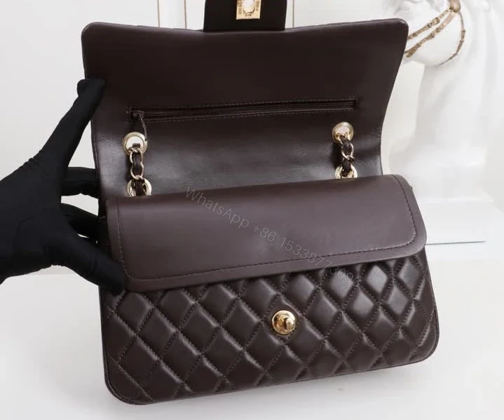 View 26 of Duplicate Chanel Classic Medium Double Flap Bag TB2973