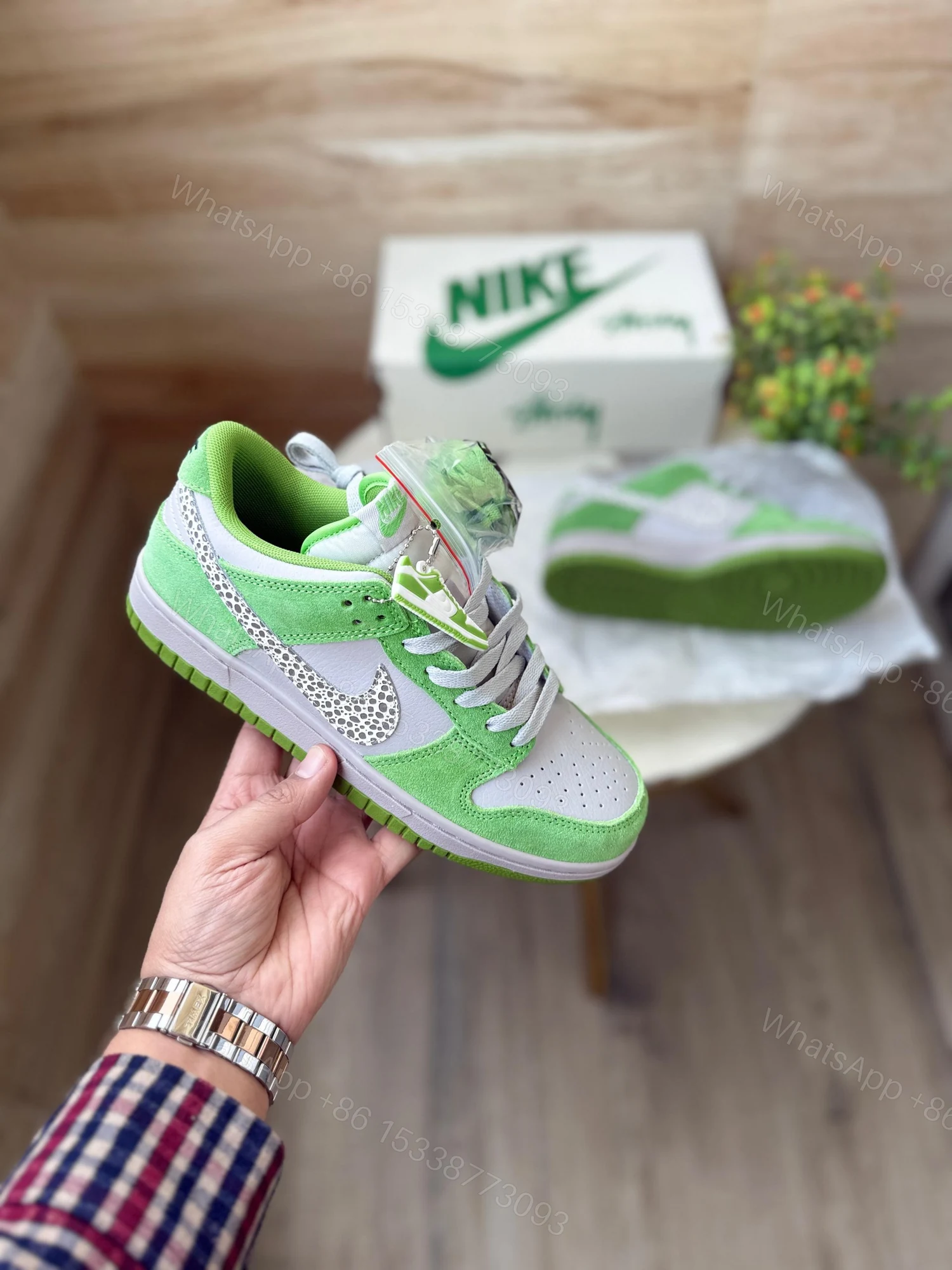 FIRST COPY Nike SB Dunk Chlorophyll 2025 — view 1