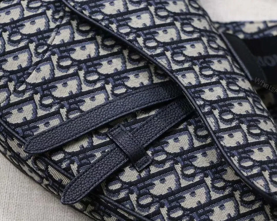 View 9 of Navy Oblique Monogram Belt Bag: Luxe Crossbody Accessory