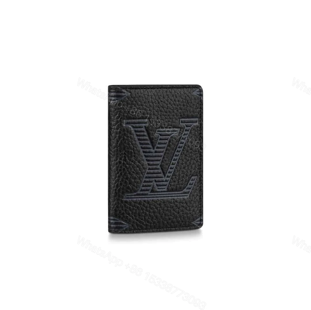 Louis Vuitton Pocket Organizer Taurillon Shadow Leather M80038 – RRG025 — view 1