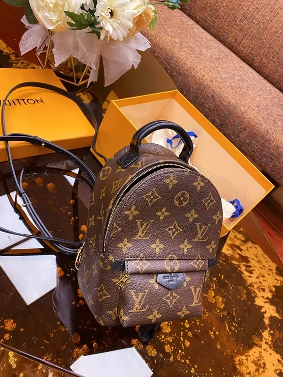 View 2 of Monogram Canvas Backpack â€” Luxe Everyday Carry