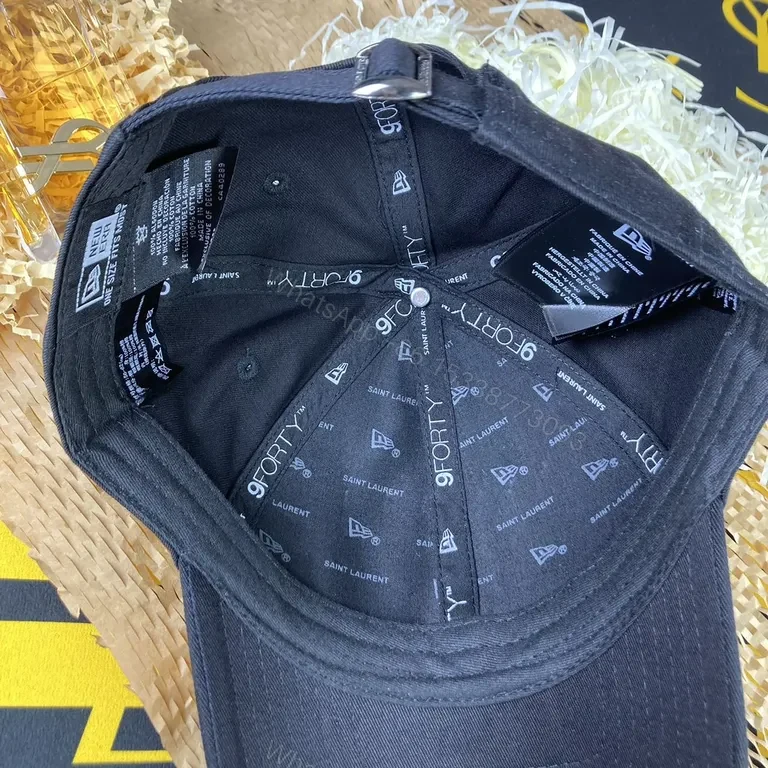 View 2 of Black Cap: Minimal Logo, Luxe Everyday Wear