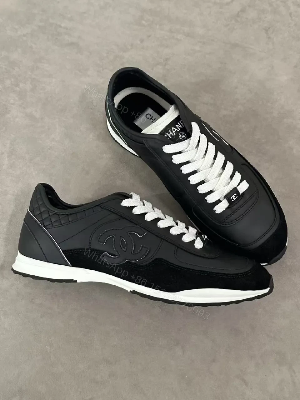 View 4 of Casual Luxe Sneaker: Leather, Stitching, High-Top Comfort