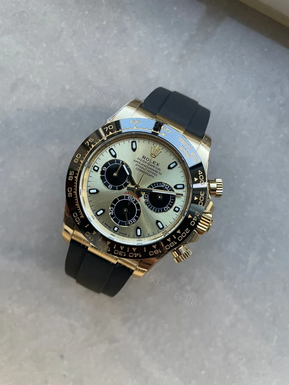 View 5 of BTF factory 1:1 Rolex Daytona 116518 Best Edition YG/Black Dial SA4130 V2