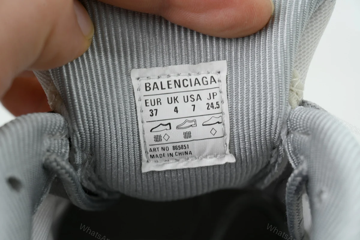 View 6 of Balenciaga Triple S 2 'Gradient Grey' 865851 WTR2G 1800