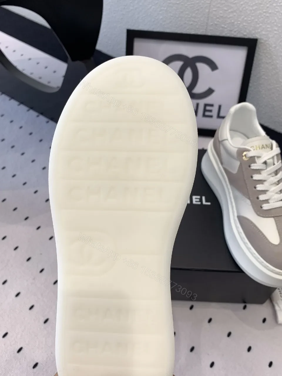 View 6 of Taupe Suede Leather Low-Top Sneakers with Lux Comfort
