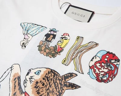 View 4 of Gucci Cats T-Shirt – GC0010