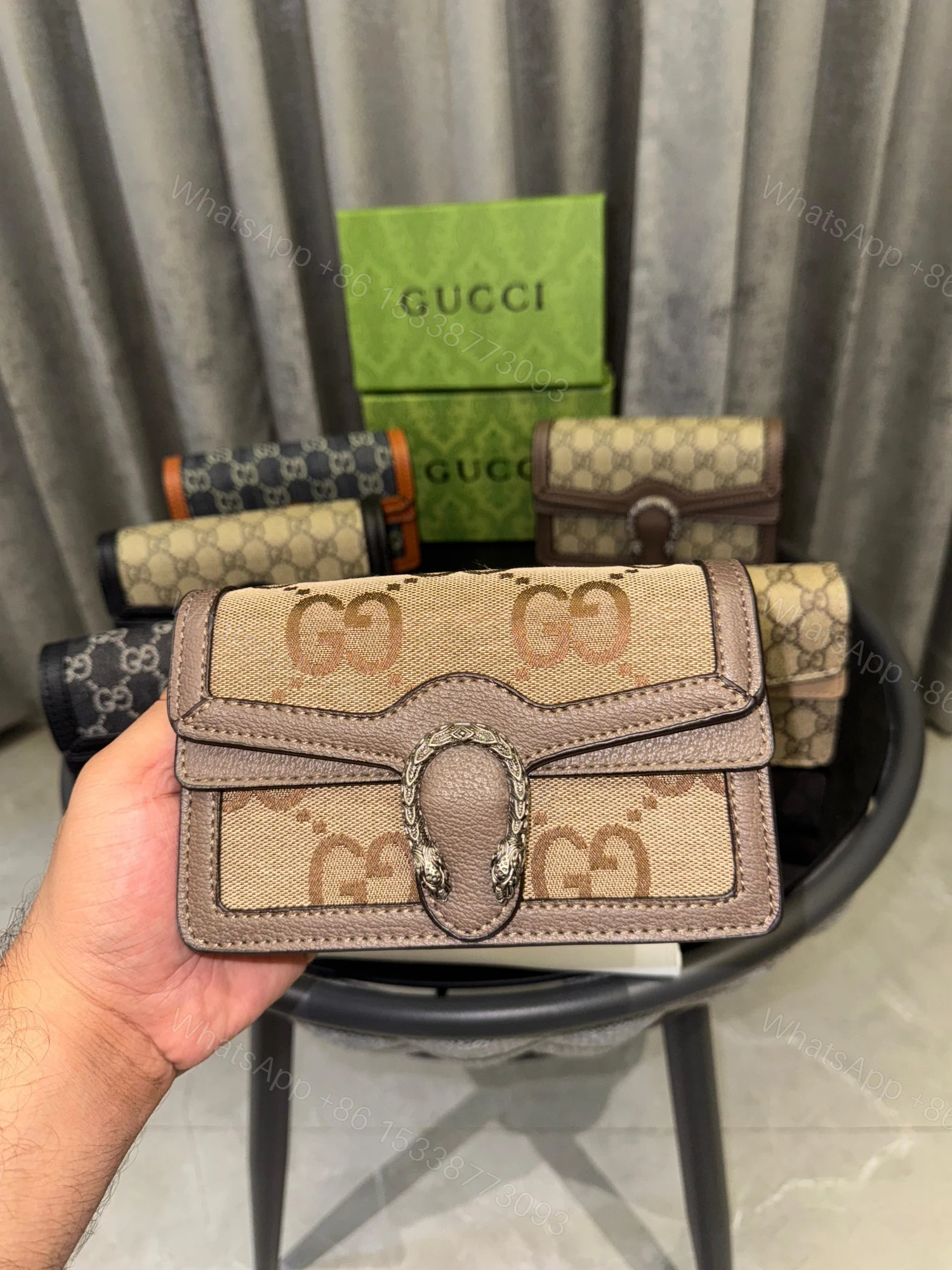 View 15 of FIRST COPY Gucci Dionysus Mini Bag