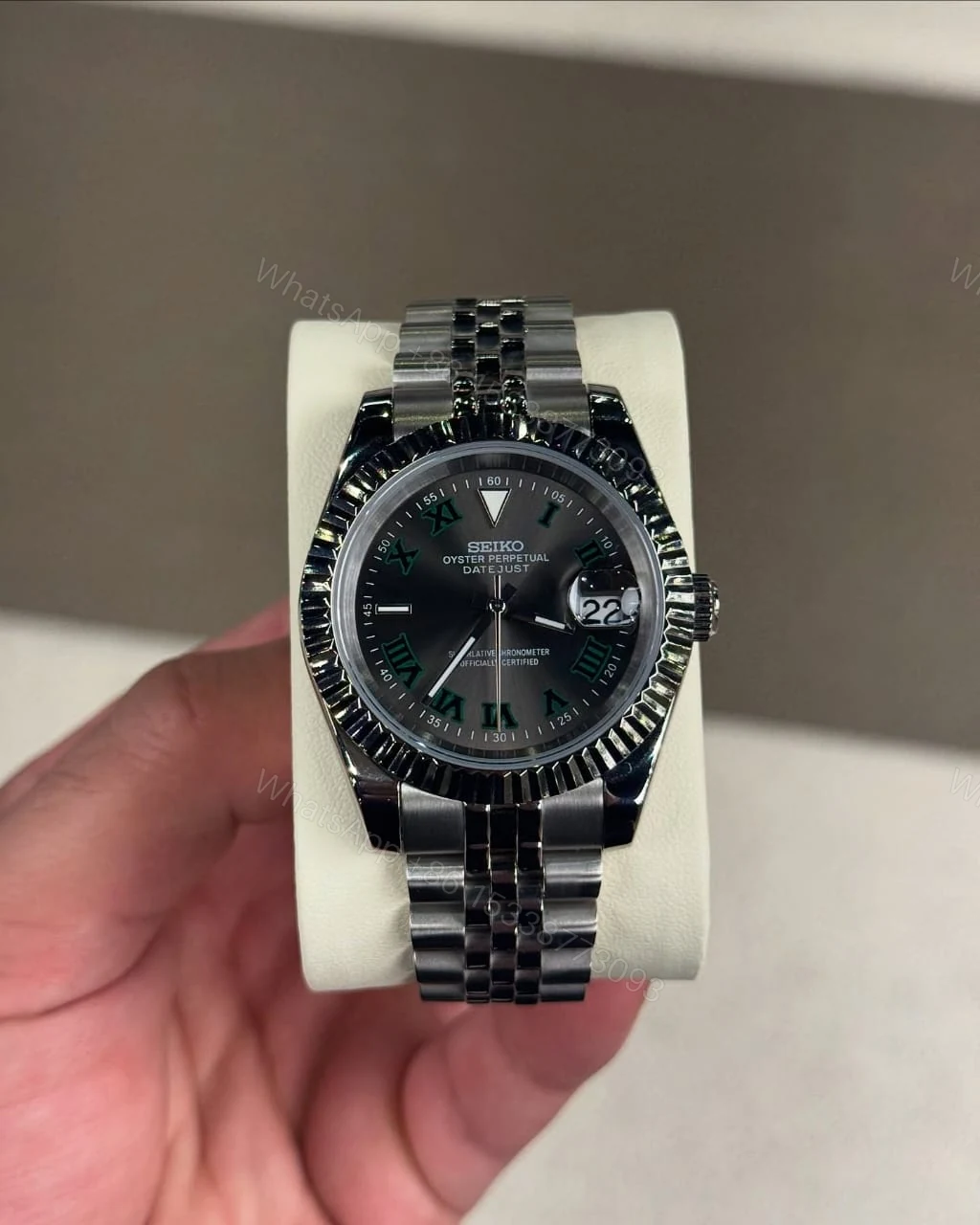 View 4 of FIRST COPY Seiko Oyster Perpetual Automatic Watch