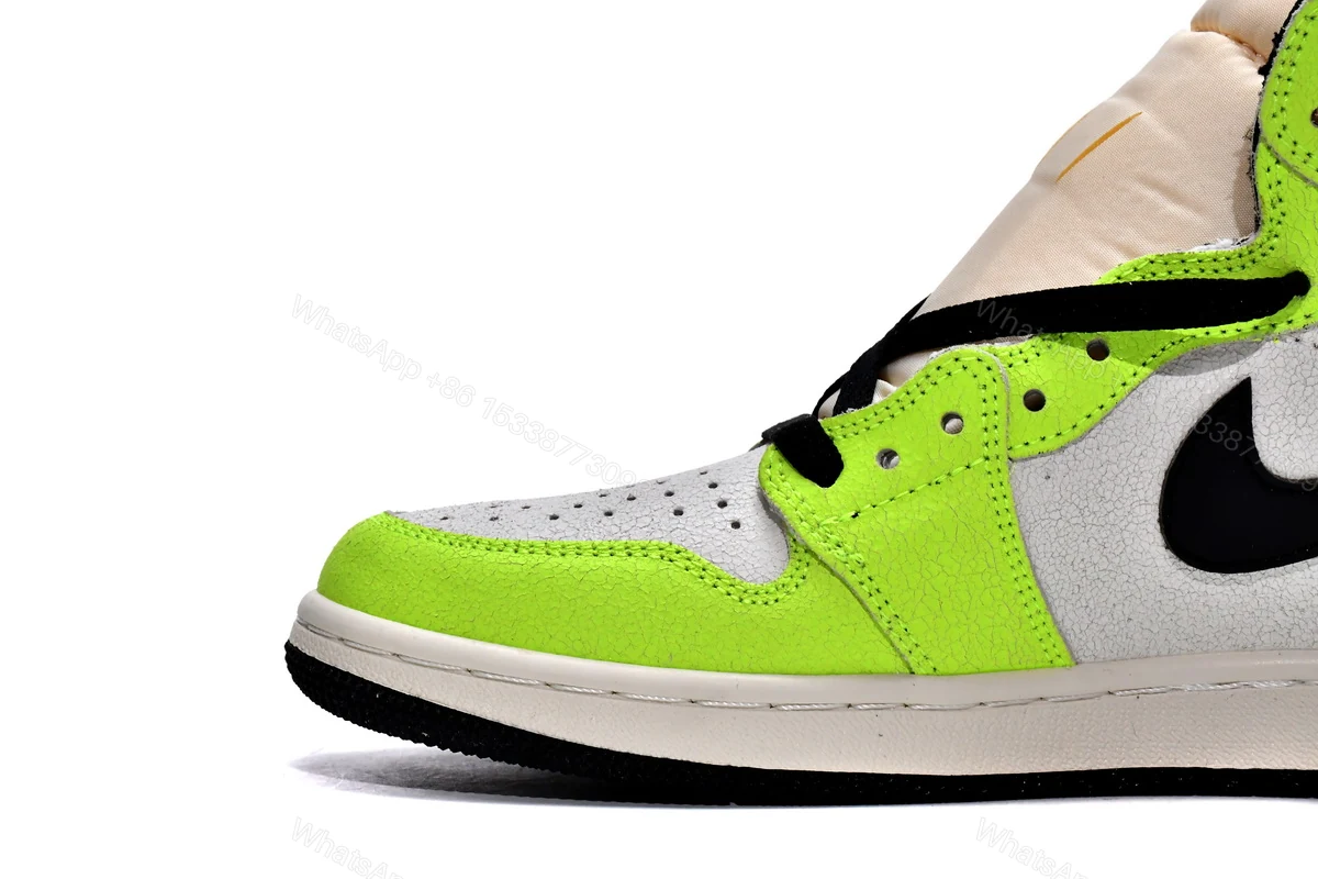 View 7 of Air Jordan 1 High OG Volt 555088-702