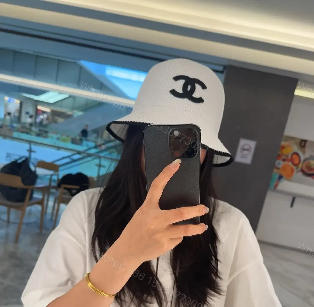 View 2 of Knit Bucket Hat with Signature Interlocking Logo