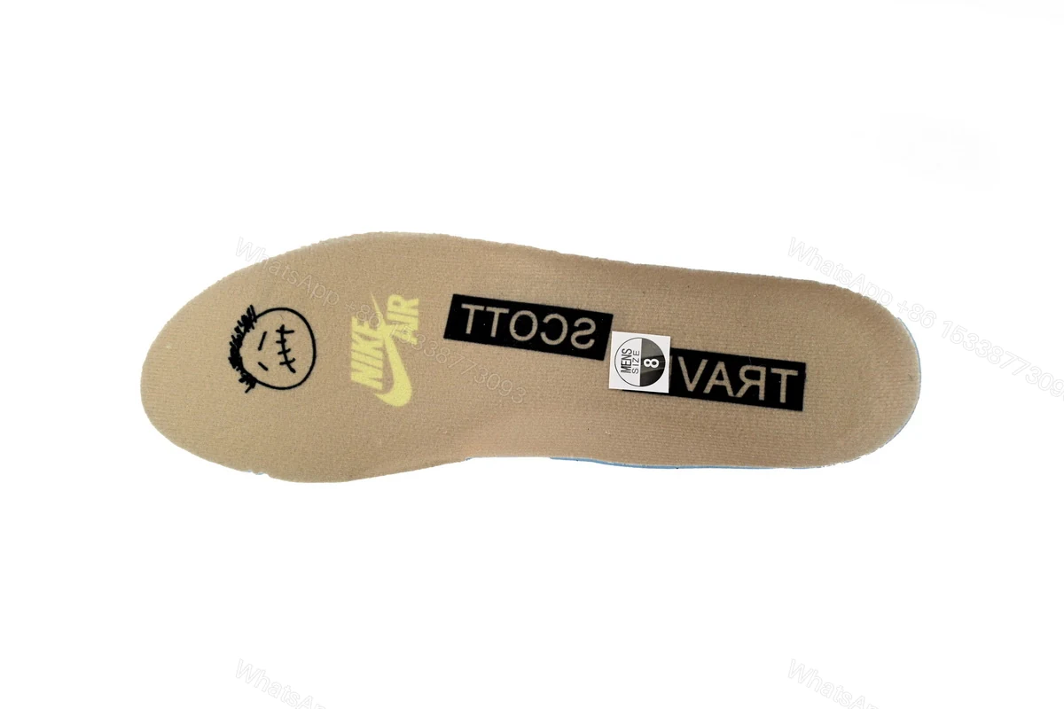 View 9 of Travis Scott x Air Jordan 1 Low Golf “Olive” FZ3124-200