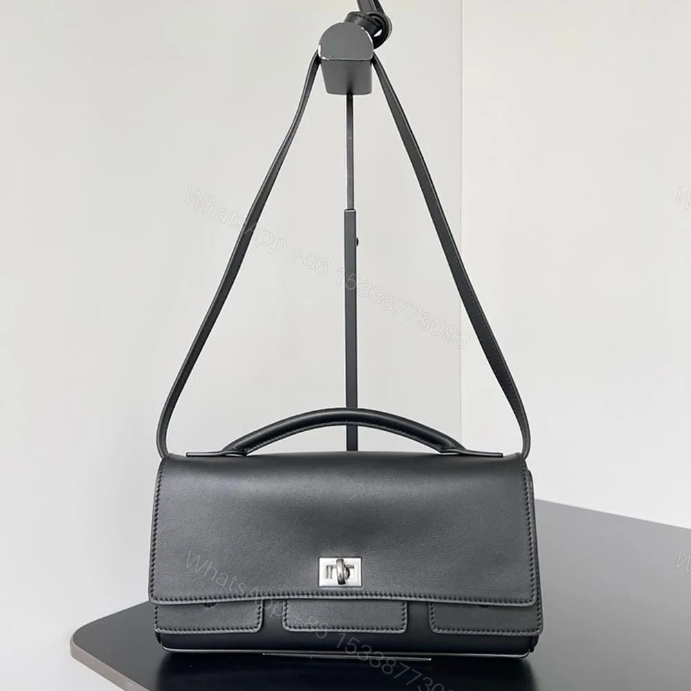 View 4 of Balenciaga Women’s Bel Air Clutch On Strap Small(HIGH-END GRADE)