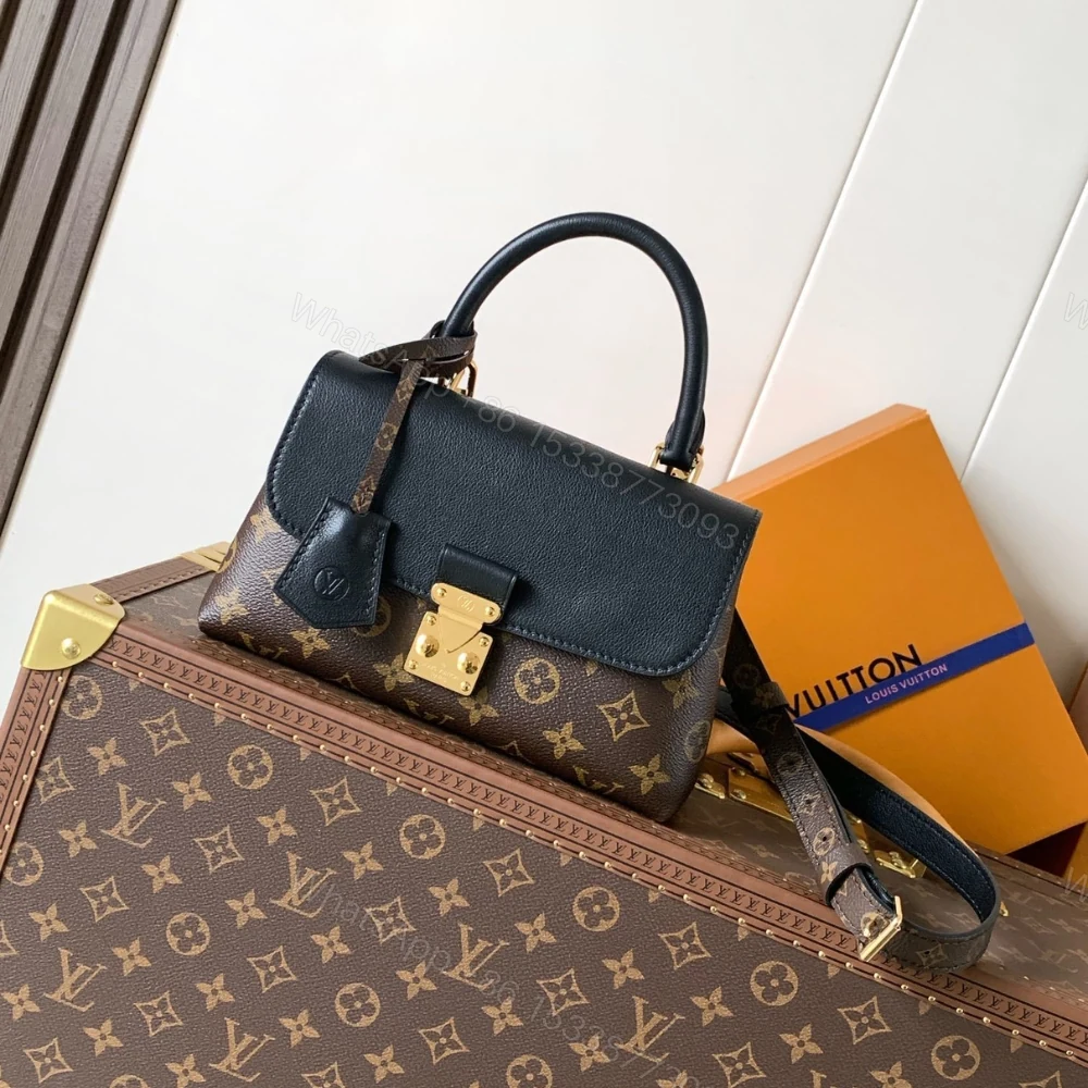 View 2 of Louis Vuitton Madeleine BB Monogram Black 24Cm M27511