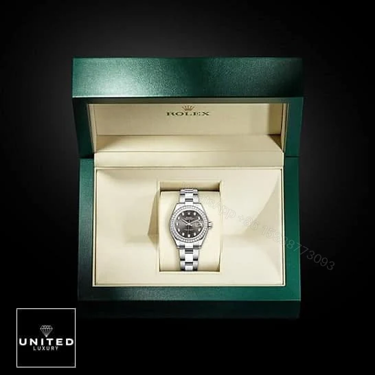 View 4 of Rolex Dark Grey Diamond Replica