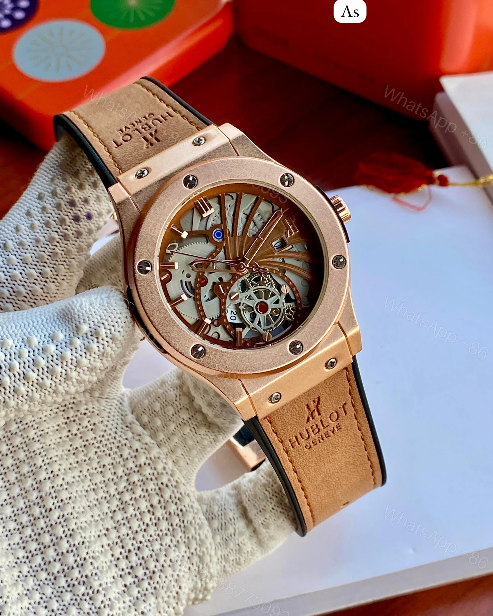 View 9 of FIRST COPY hublot bing bang For men’s watch