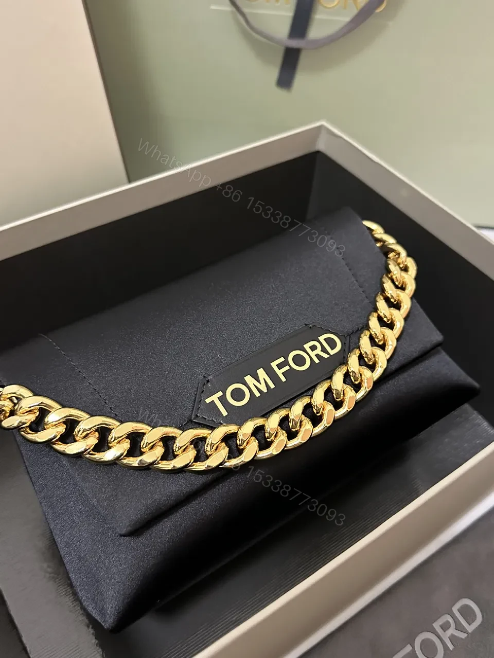 View 5 of Gold-Tone Cuban Link Necklace: Luxe Everyday Statement