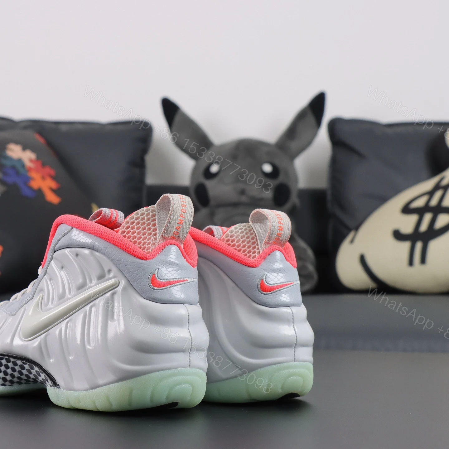 View 6 of Foamposite Pro “’Pure Platinum”