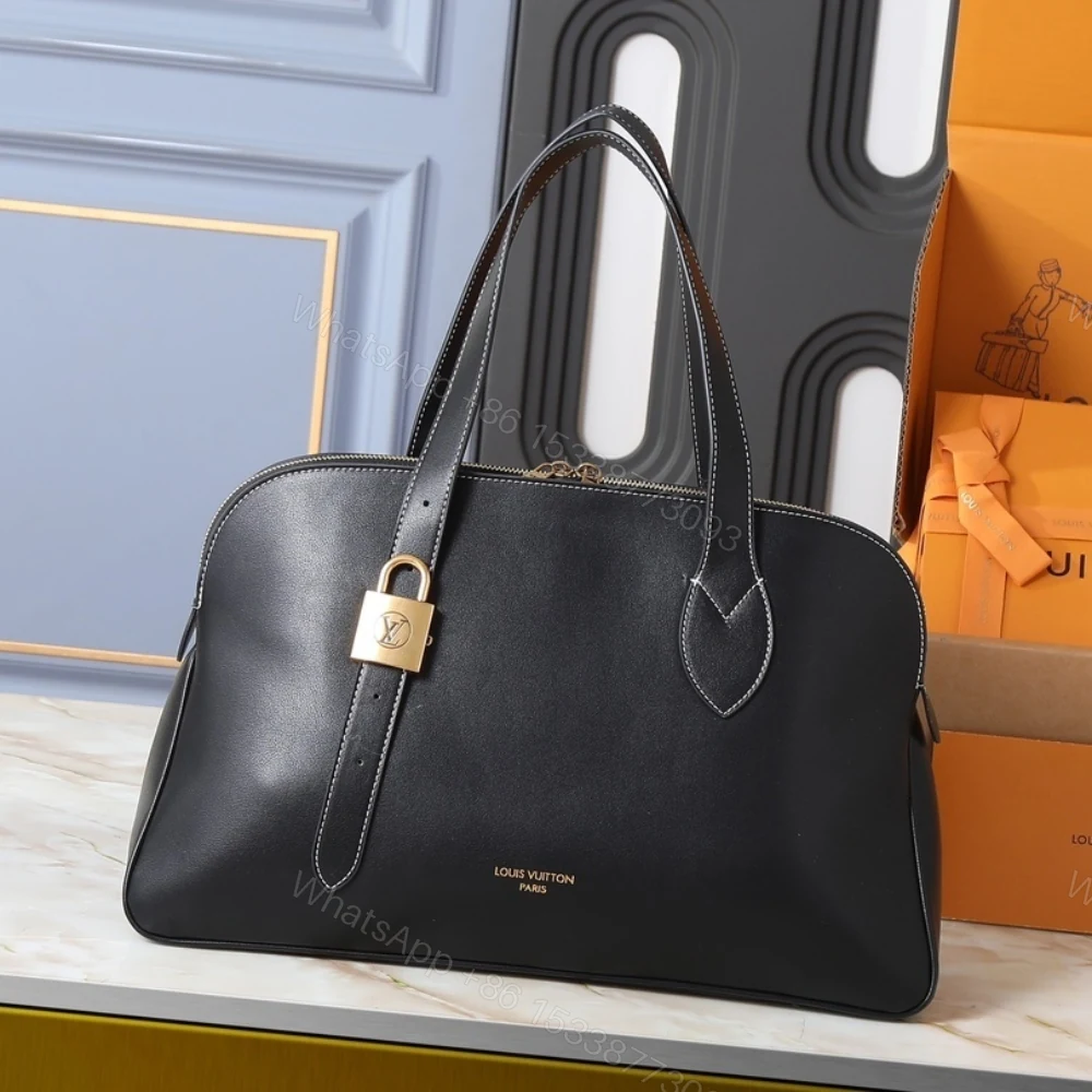 View 2 of Louis Vuitton Low Key Duffle Tote Black 43Cm M26257