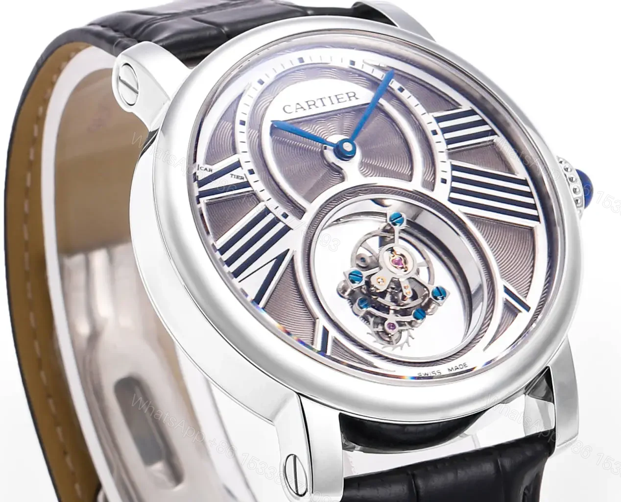 View 3 of Cartier Rotonde Mysterious Tourbillon 45mm CARTIER-ROTONDE-MTB-45