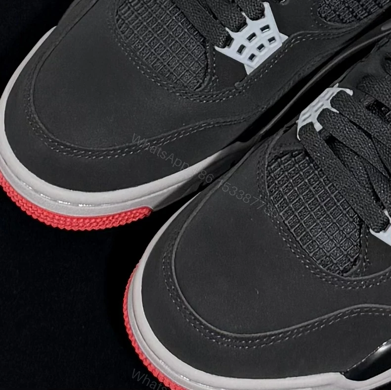 View 4 of Air Jordan 4 Retro Bred 2019 Reps
